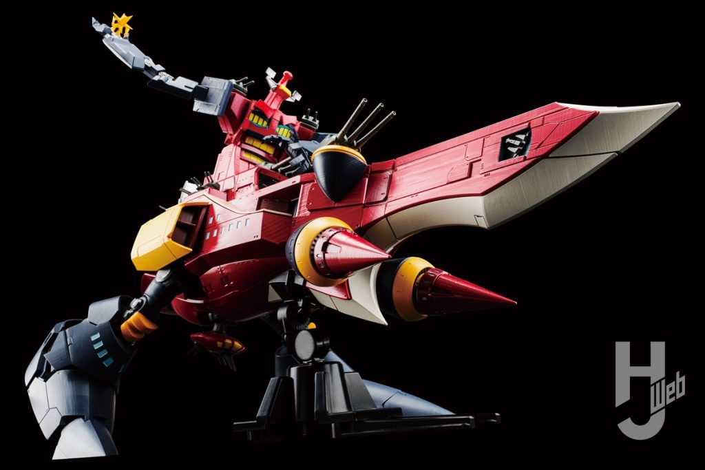 POSE+メタルシリーズ ダイグレンの投擲ポーズの画像