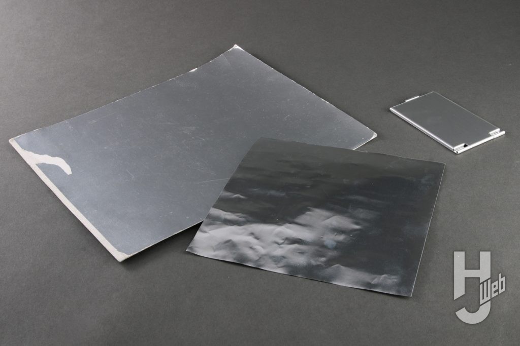 くもったシルバー のレフ板の画像