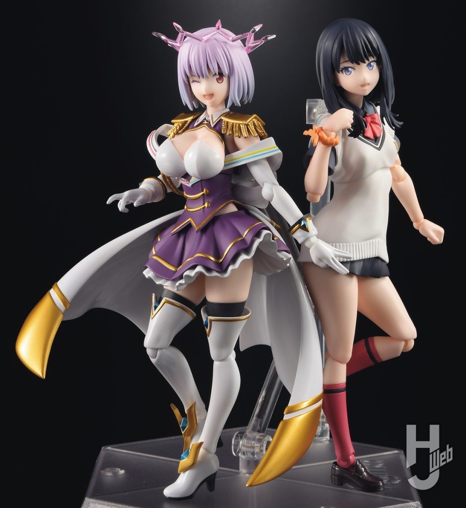 figma 新条アカネ(ニューオーダー)と宝多六花 グリッドマンユニバースver.の並び画像