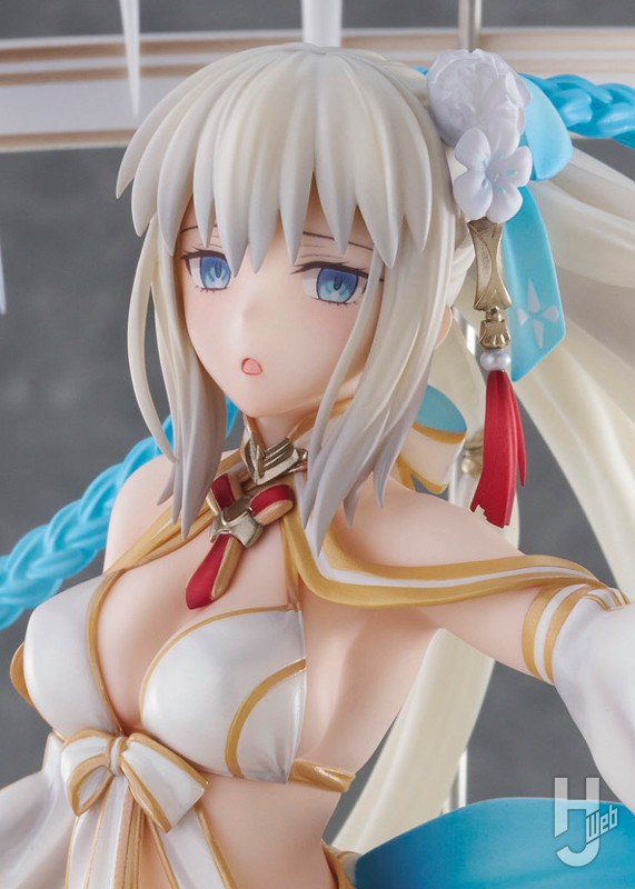 Fate/Grand Order 水妃モルガン 1/7スケールフィギュアの特典表情パーツ使用時の画像