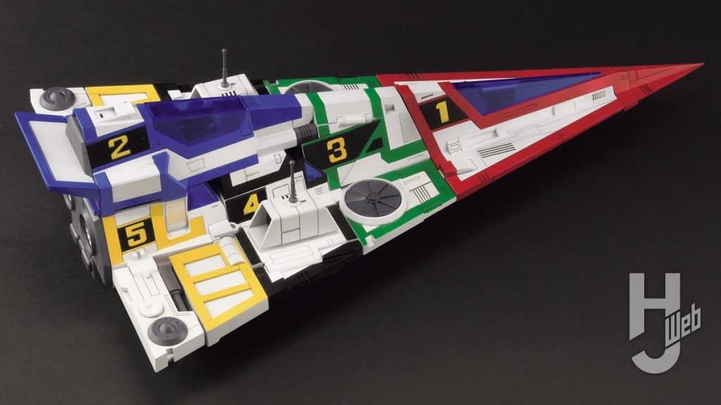 ガッチャスパルタンのプラモデルの全体画像その2