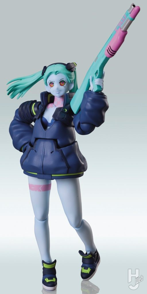 BUZZmod.サイバーパンク: エッジランナーズ レベッカのポージング画像