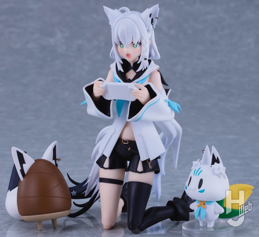 figma 白上フブキのポージング画像1枚目