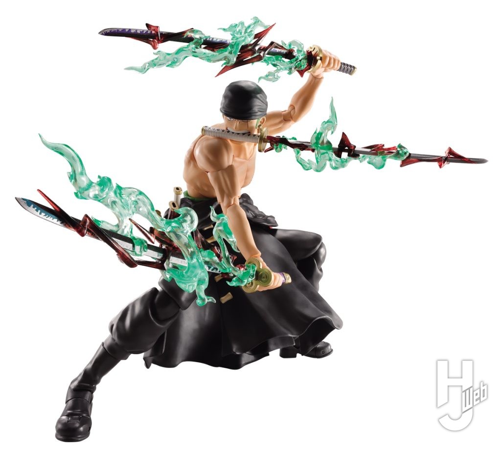 ロロノア・ゾロの可動フィギュアのメイン画像