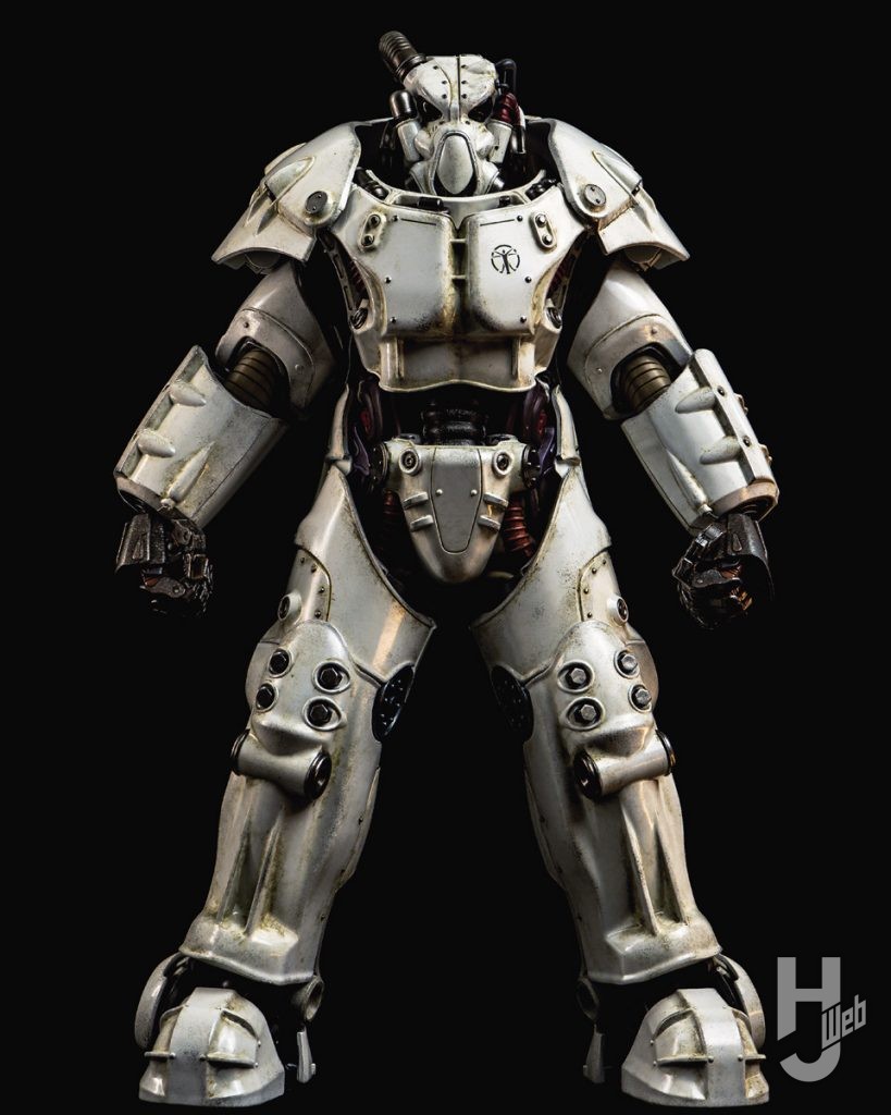 インスティチュートパワーアーマーの可動フィギュアの画像