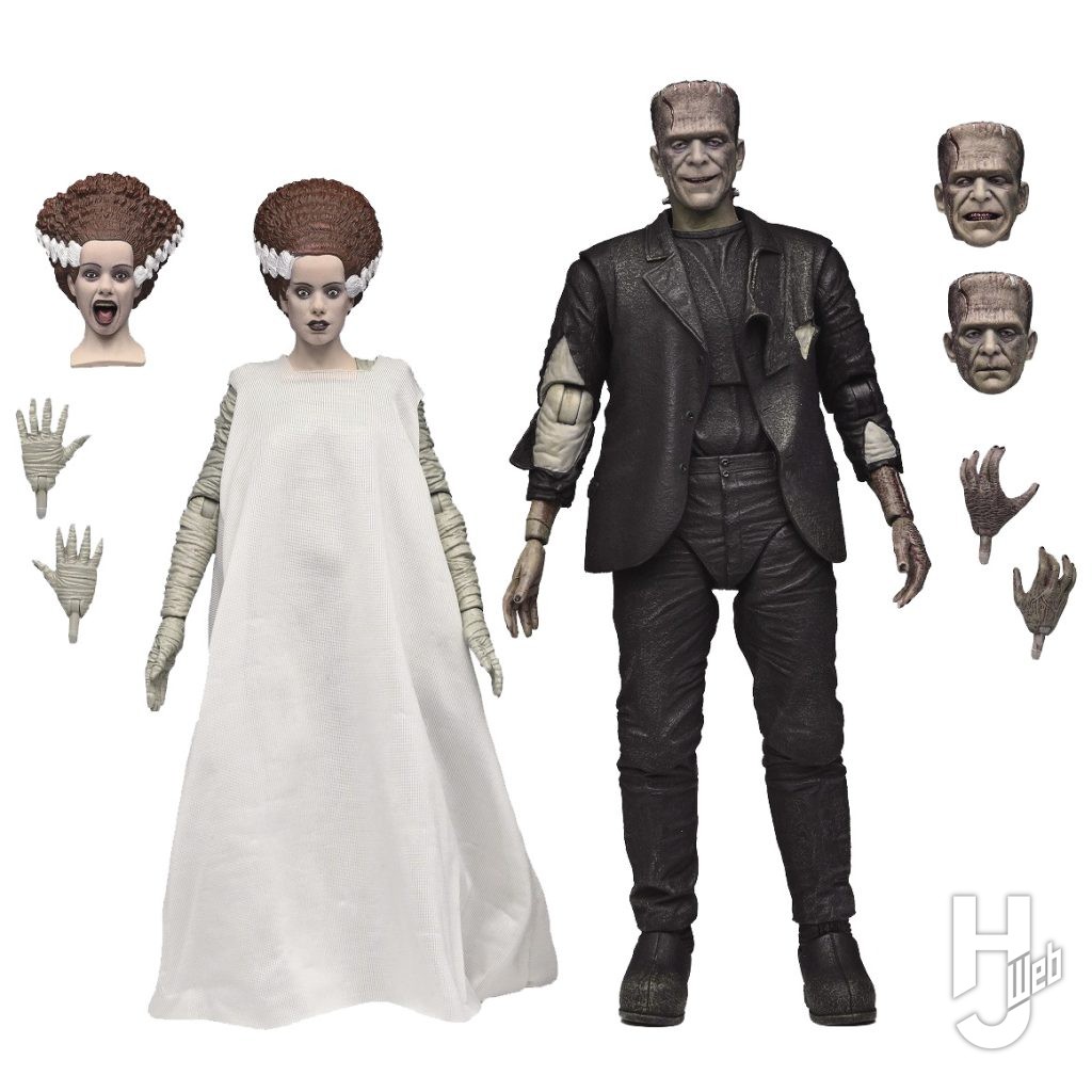 フランケンシュタインの花嫁の可動フィギュアの画像