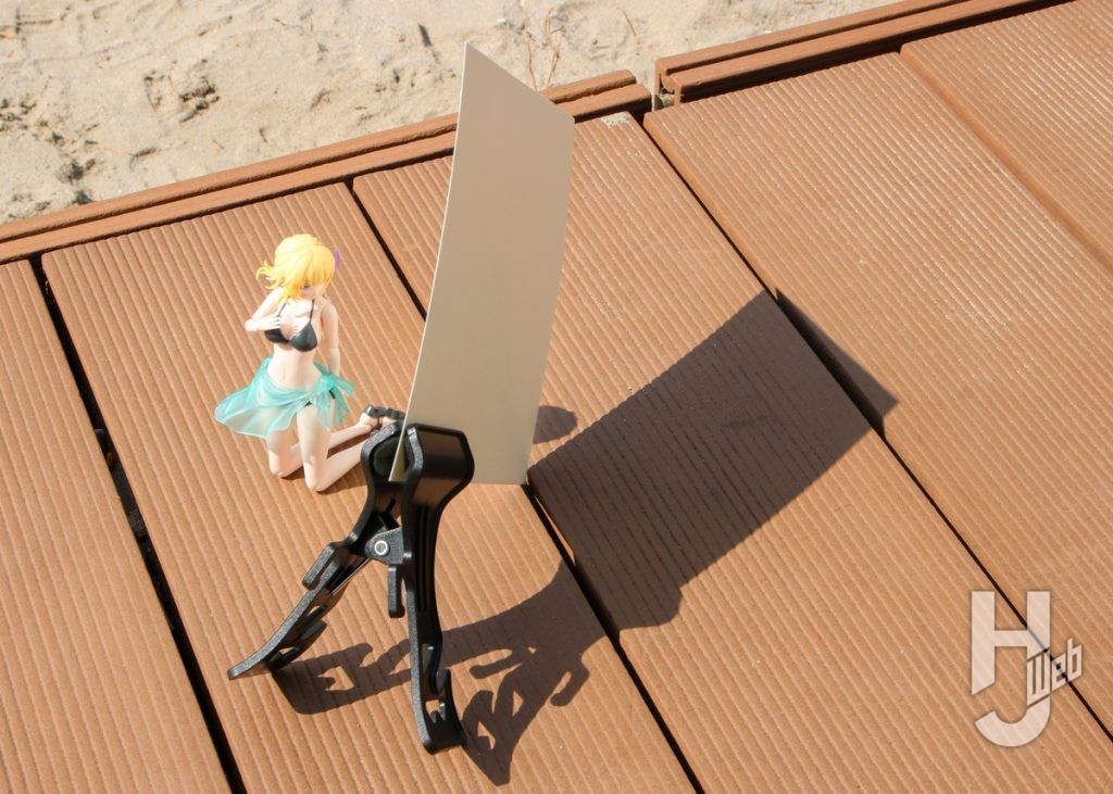 プラモデルの屋外撮影の様子の画像その5