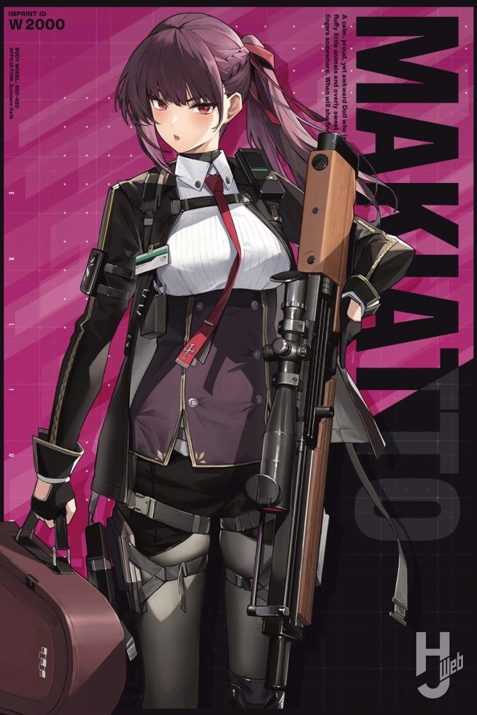 ドールズフロントライン2のマキアートのミニチュアの画像