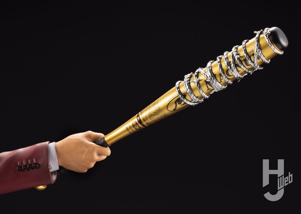 春日一番のフィギュアの手元のアップ画像