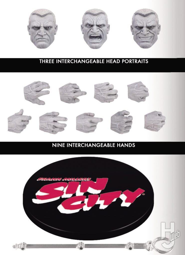 マーヴの可動フィギュアのパーツの画像