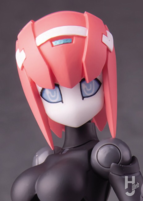 モートロイドのプラモデルのアップ画像