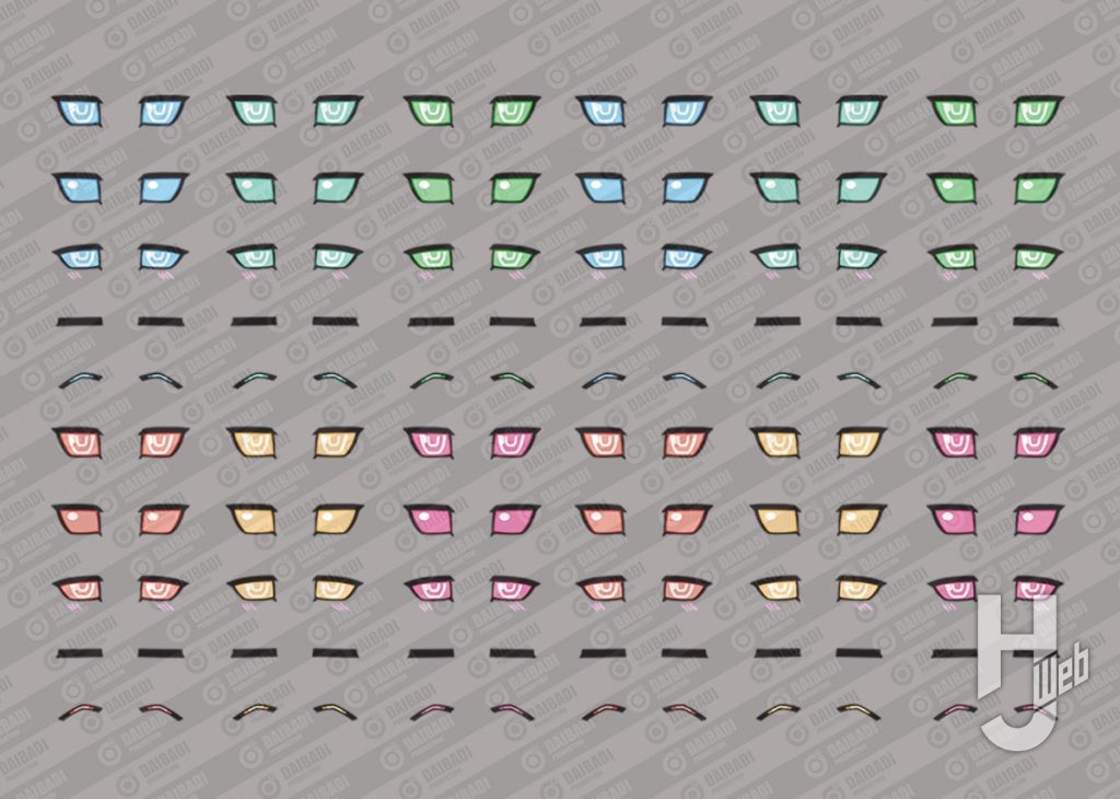 モートロイドのデカールセット03の画像