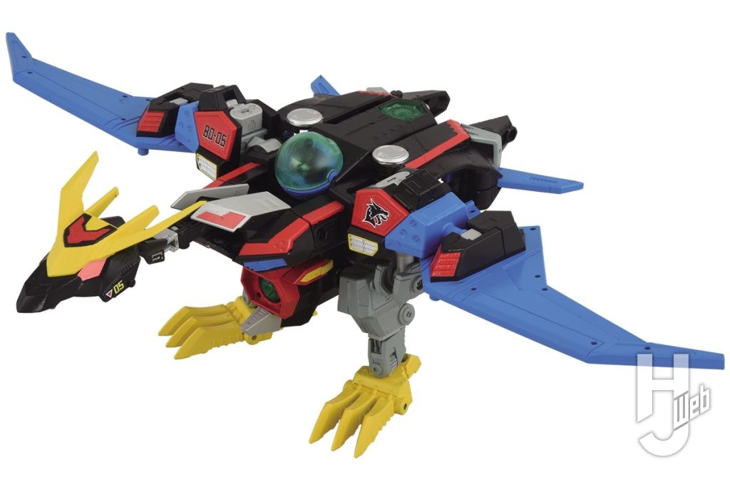 ブラックデバスターのフィギュアのライドモードの画像