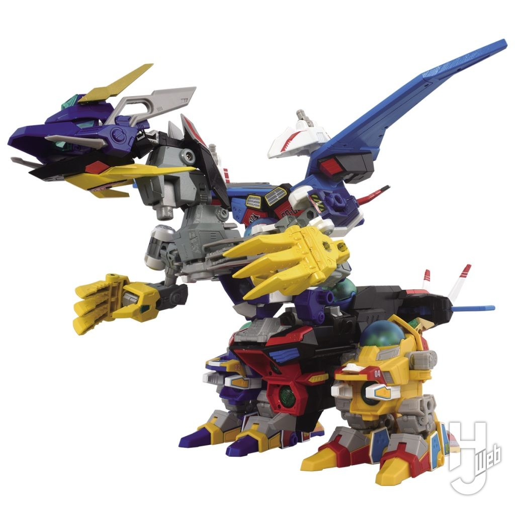 ブラックデバスターのフィギュアの合体モードの画像