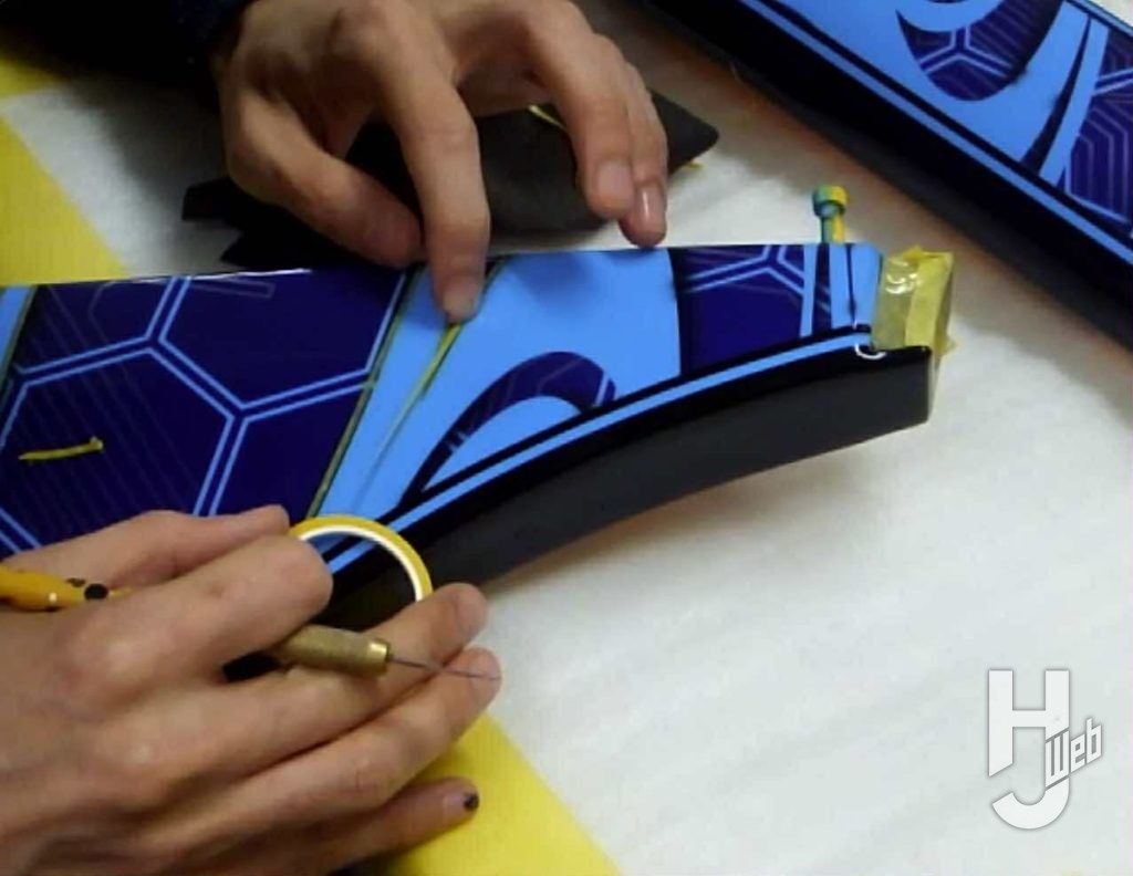 MAX渡辺TTバイクペイント工程19