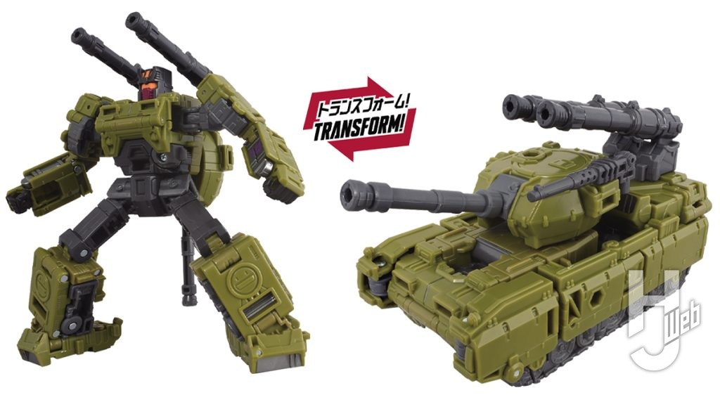 ブロウルの変形フィギュアセットの画像