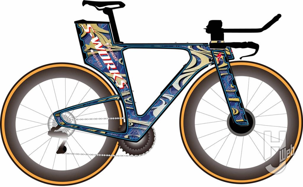 諸岡氏によるカラーリングとロゴのデザイン案右側面カラー