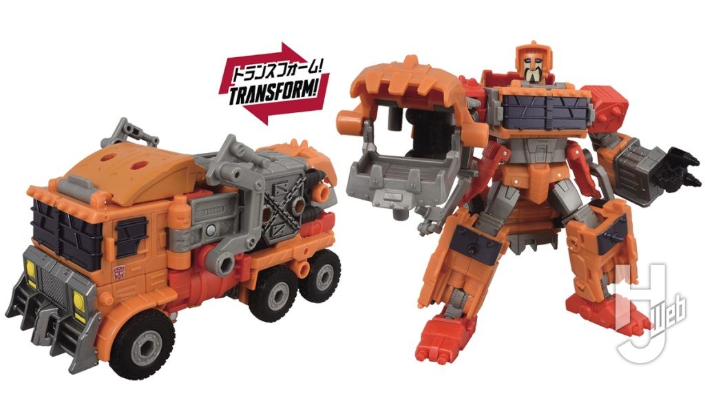 ジャンキオンレックガーの変形フィギュアセットの画像