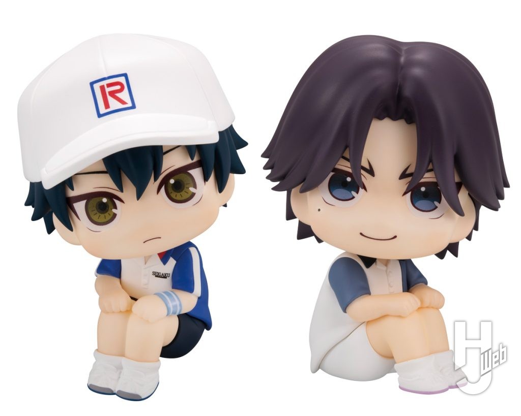 越前リョーマと跡部景吾のデフォルメフィギュアの画像