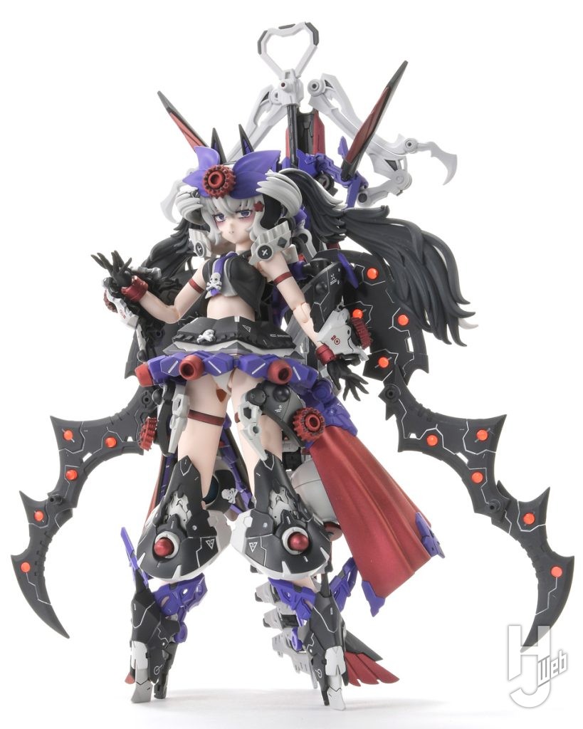 パラディンのプラモデルの全体画像