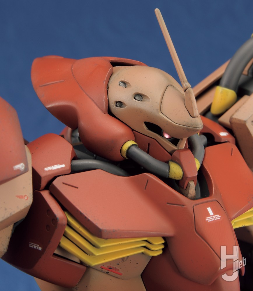 JUNIII製作「メッサーF02型-マインレイヤー装備」指揮官機頭部