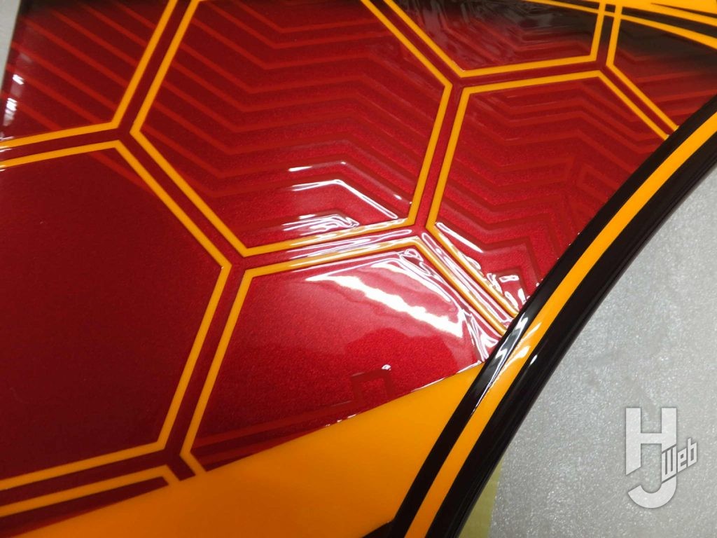 MAX渡辺TTバイクペイント工程16