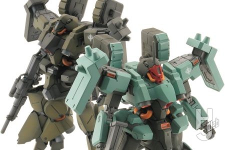 「HGリーベンヴォルフ」を“スペースウルフ隊仕様”で製作！ 『A.O.Z RE-BOOT版』に描かれたカラーリングで、ドーベン・ウルフを彷彿させる仕上がりに！