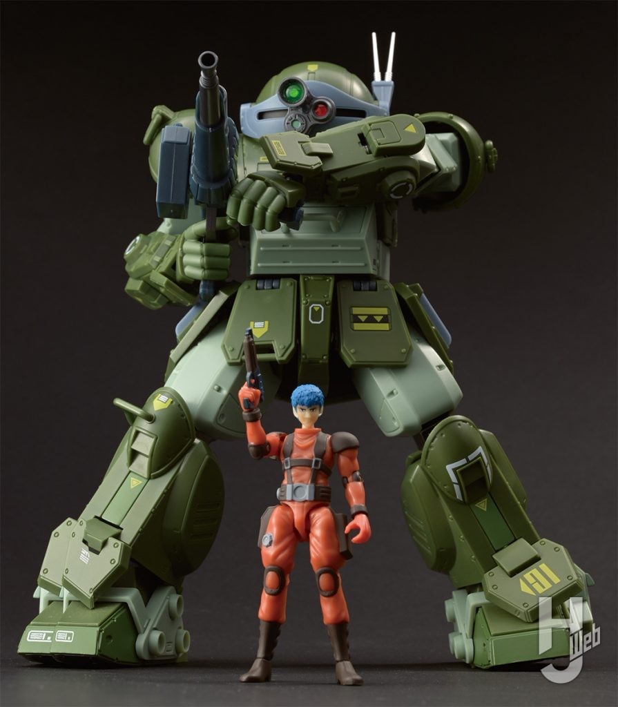 HI-METAL R スコープドッグ&キリコフィギュア 画像