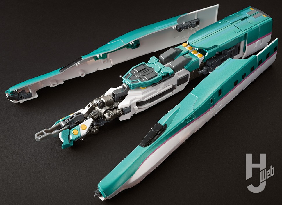 超合金シンカリオン 変形途中