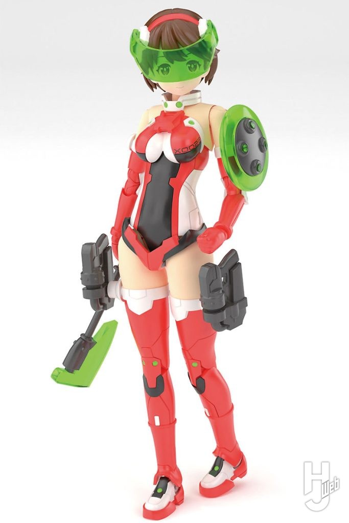 A.S.G. ガールズ EMO-X0022“アリア”
武装取り付け