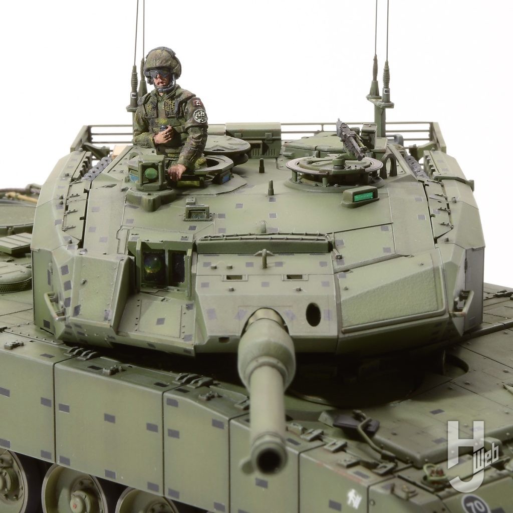 カナダ陸軍 レオパルト 2A4M
砲塔周り