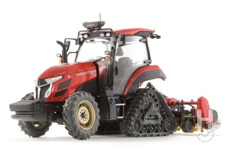 ハセガワ1/35 建機シリーズの「ヤンマーロボットトラクター」をキットレビュー！ 丁寧な基本工作とデモ耕うん作業後のような軽めのウェザリングでさらにリアルな仕上がりに!!