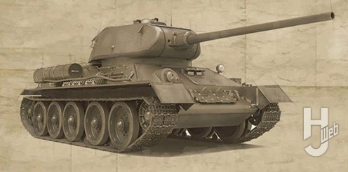 WWII ソビエト軍 T-34/85第112工場 クラスナエ・ソルモヴォ製