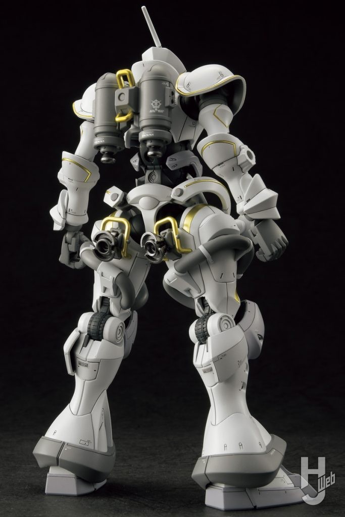HG エグザベ専用ギャン（ハクジ装備）
後ろ