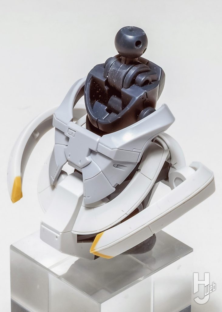 HG エグザベ専用ギャン（ハクジ装備）
製作過程2