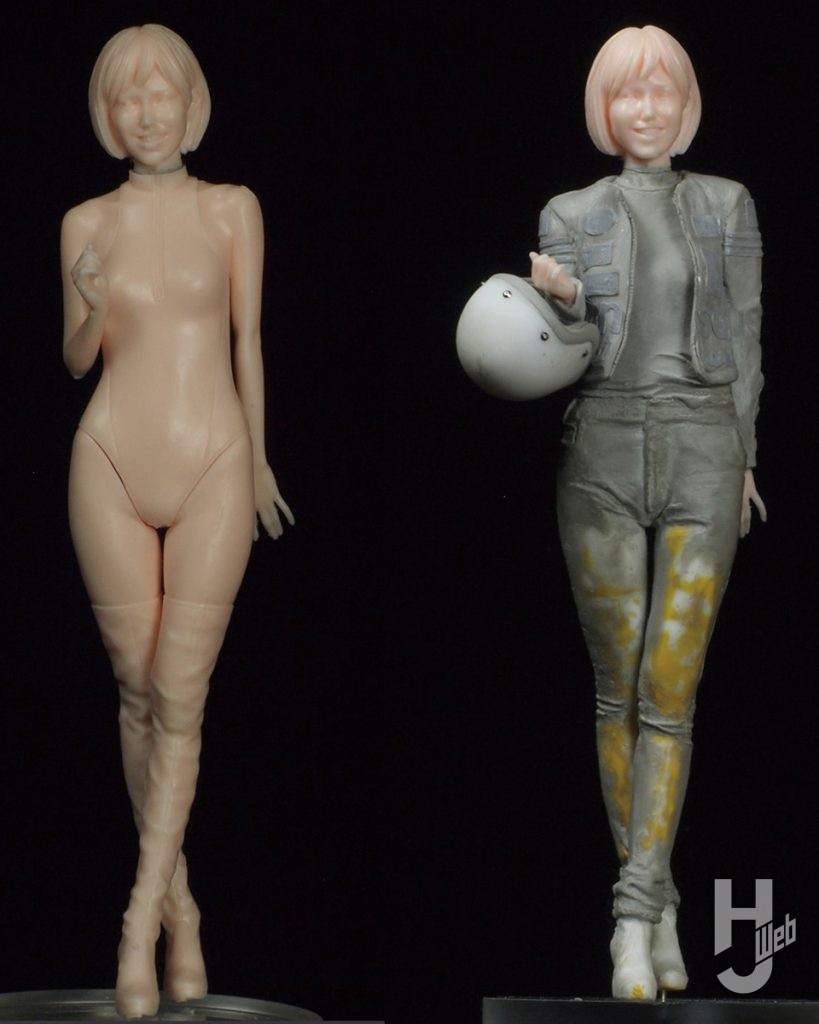 女性ライダー 製作過程