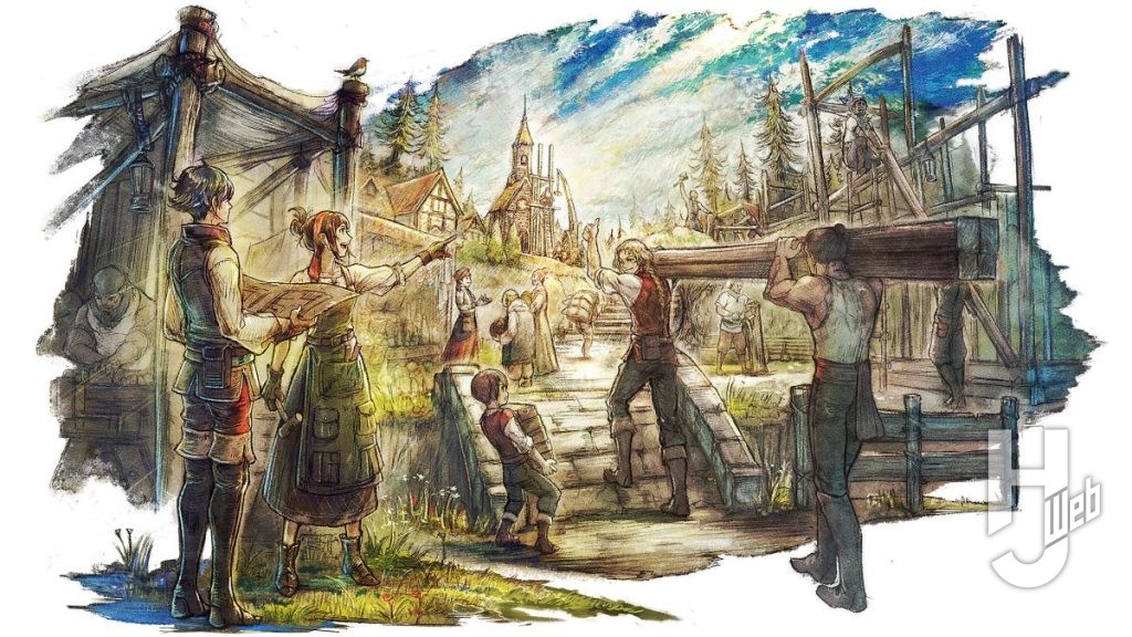 オクトパストラベラー0　コンセプトアート2