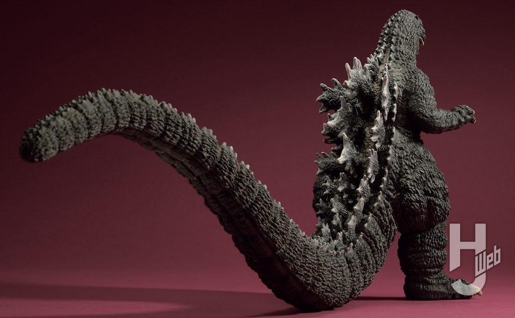 伊原源造製作「ゴジラ（1989）」背面