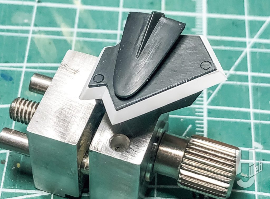 こな製作「GNフラッグ」製作途中肩アーマー2