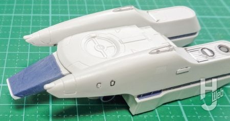 田仲正樹製作「ブラスティー」製作途中胴体4