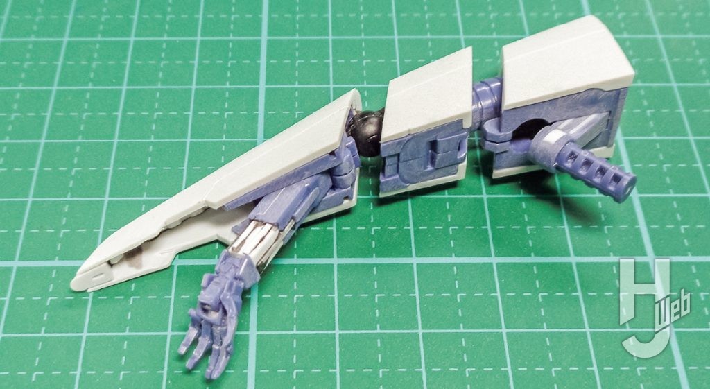 田仲正樹製作「ブラスティー」製作途中腕部