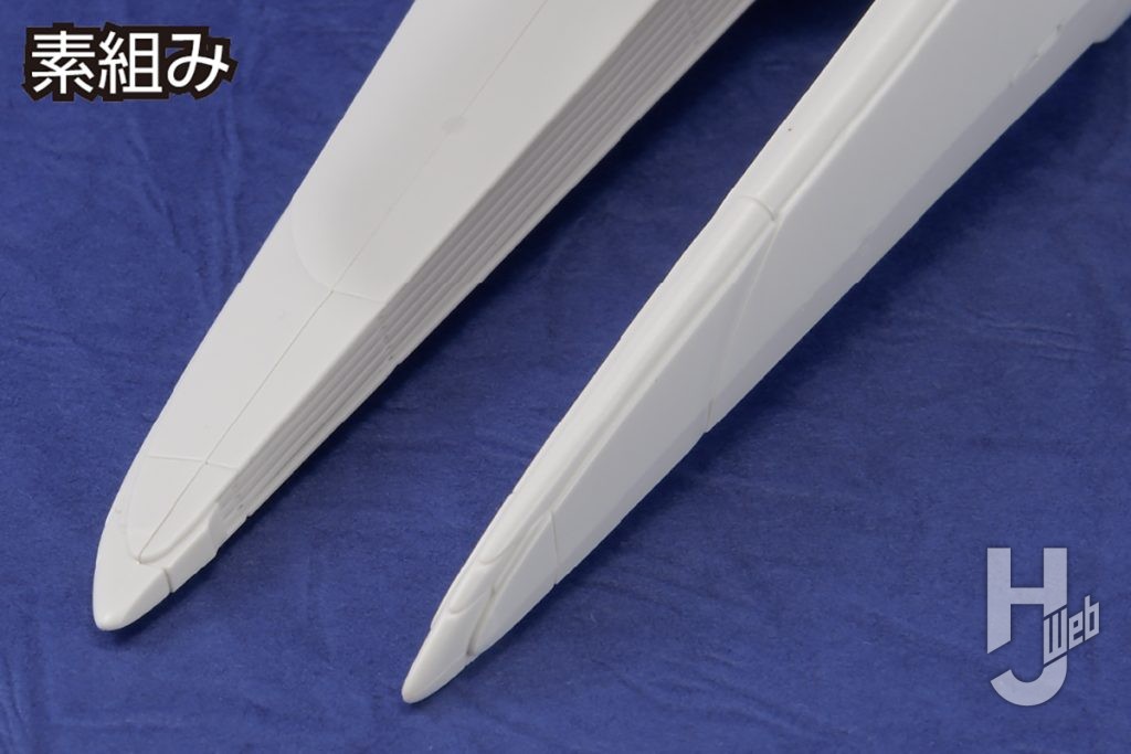 「ブラスティー」素組み脚部先端