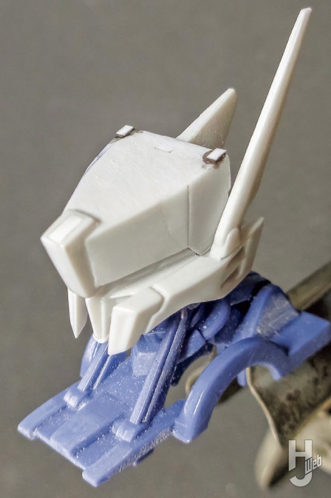 田仲正樹製作「ブラスティー」製作途中頭部