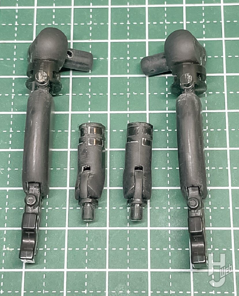 ドーパミン製作「カイゼルファイヤー」製作途中上腕