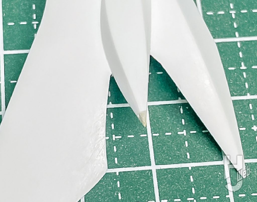 ドーパミン製作「カイゼルファイヤー」製作途中シャープ加工7