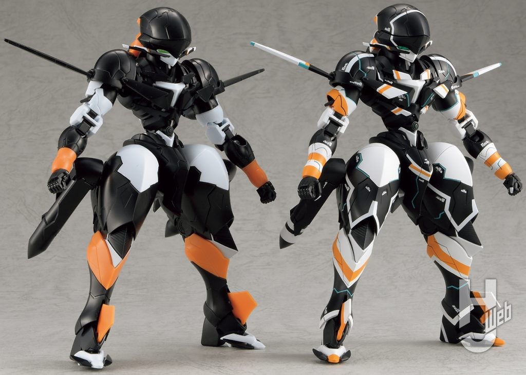 ken16w製作「チェインバー」素組み比較