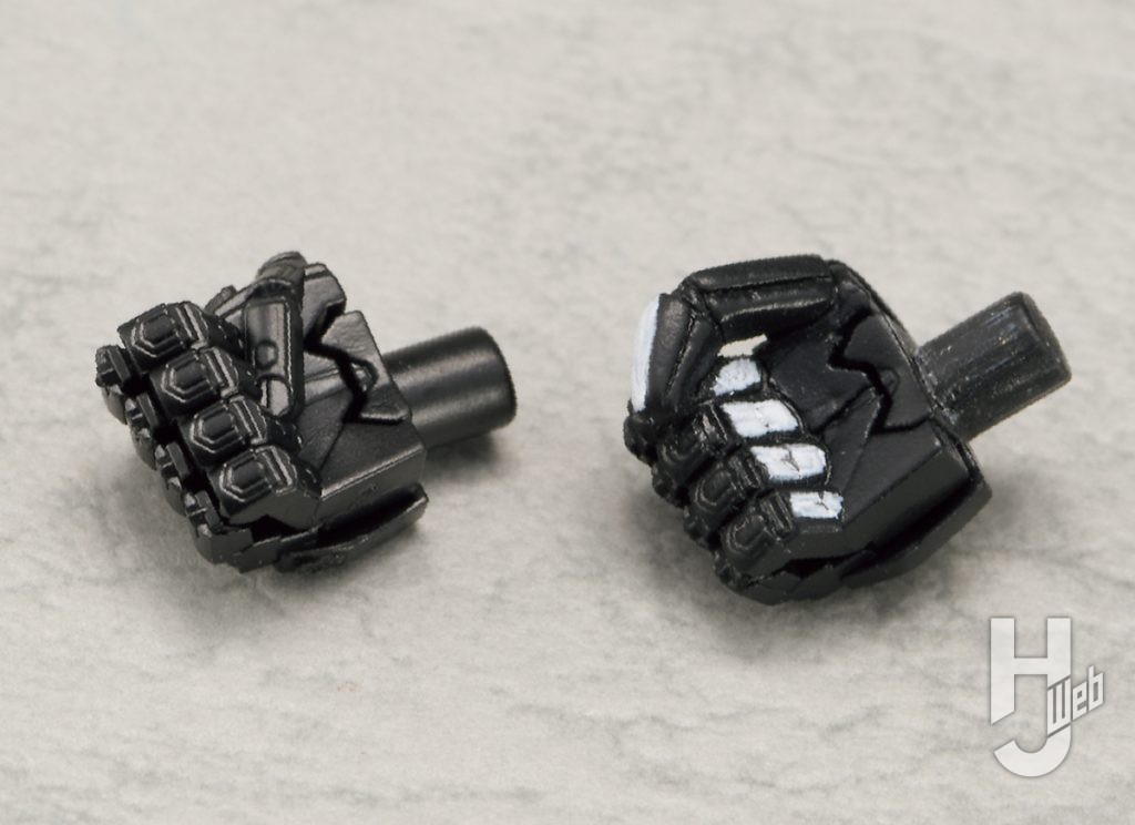 ken16w製作「チェインバー」製作途中ハンドパーツ