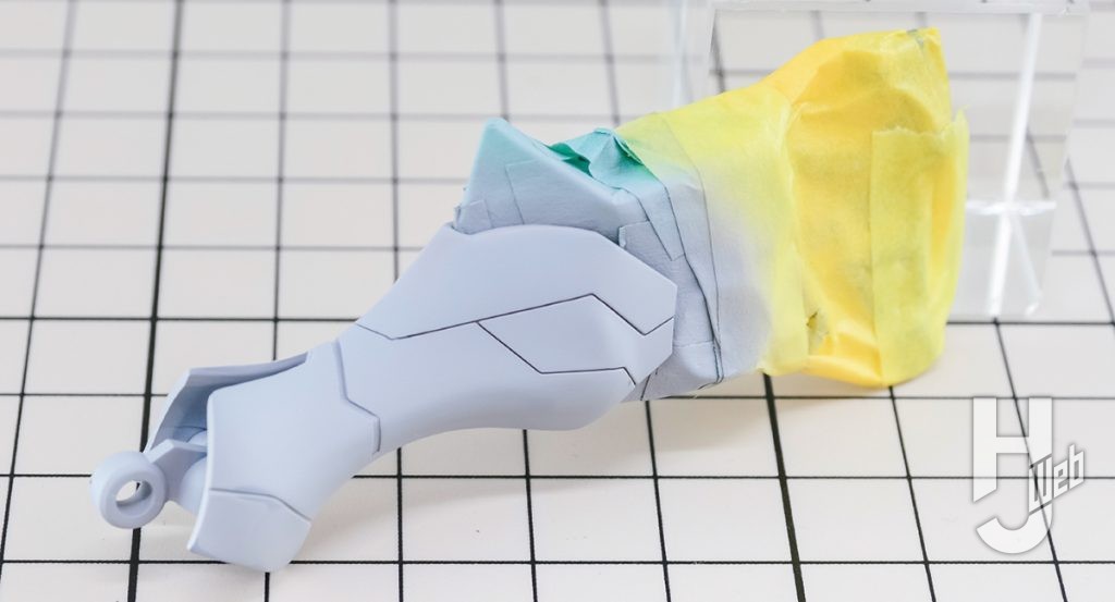 ken16w製作「チェインバー」マスキング塗装説明4