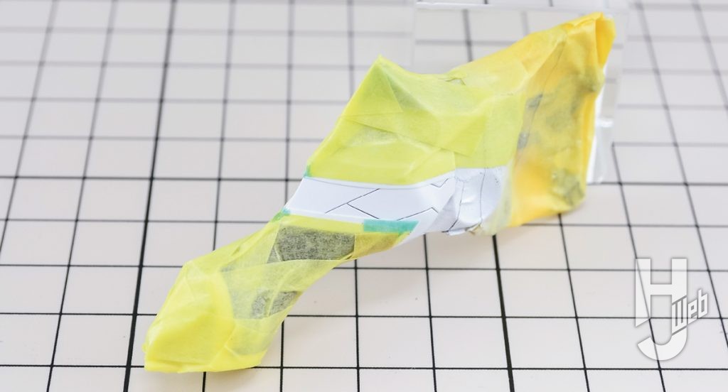 ken16w製作「チェインバー」マスキング塗装説明8