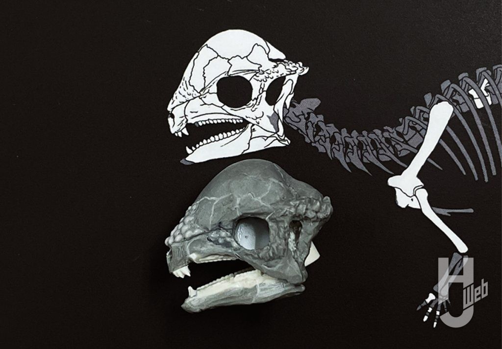 ウラベヒロト製作「ザヴァケファレ」製作途中頭部調整